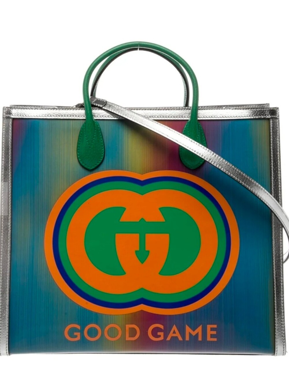 Gucci Good Game Multicolor PVC Tote Bag